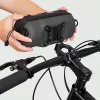 Bolsa de guiador para bicicleta / suporte para telemóvel WILDMAN GD7X preto
