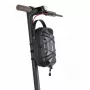 Bolsa de guiador para trotinete elétrica WILDMAN GD6XPlus, bolsa de bagageiro de quadro, preta