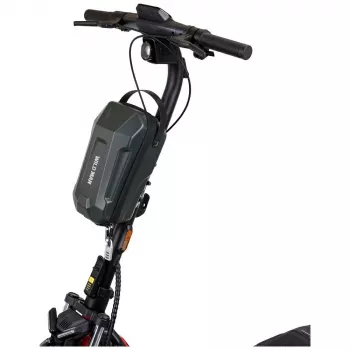 Bolsa de quadro de 4,5L WILDMAN GD99X Max para trotinete elétrica, preta