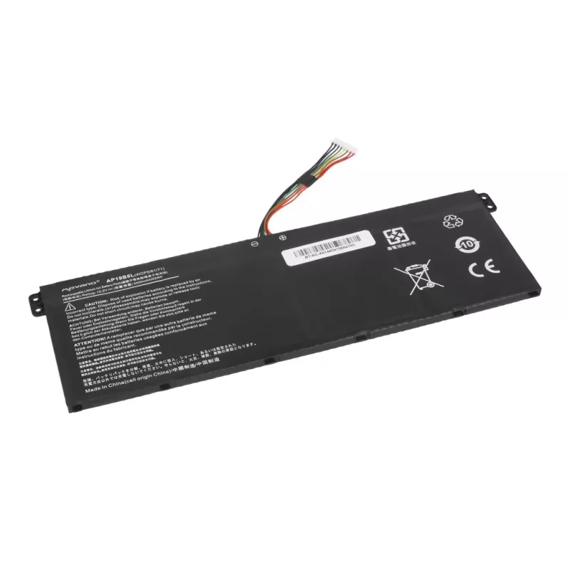 MOVANO bateria AP19B5L para Acer Aspire 5 A515-43 Swift 3 SF314-42 Vero AV15-51 - 3400 mAh (52 Wh)