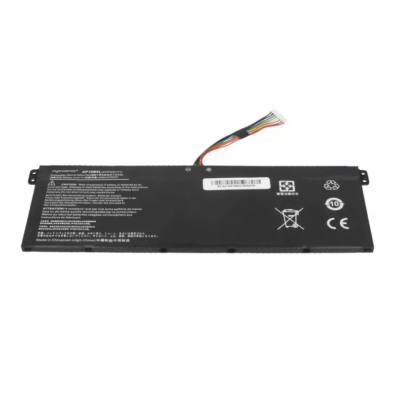 MOVANO bateria AP19B5L para Acer Aspire 5 A515-43 Swift 3 SF314-42 Vero AV15-51 - 3400 mAh (52 Wh)