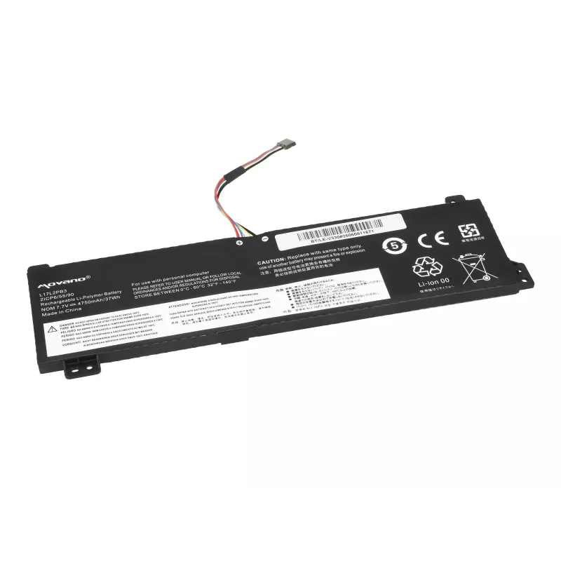 MOVANO bateria L17L2PB3 para Lenovo V130-15IGM V330-15IKB V530-14IKB V530-15IKB - 4750 mAh (37 Wh)