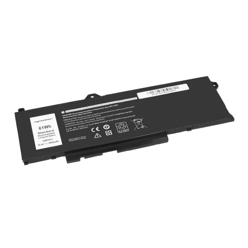 MOVANO bateria GRT01 para Dell Latitude 5421 5521 5531 Precision 3470 3561 3571 3581 - 3950 mAh (61 Wh)
