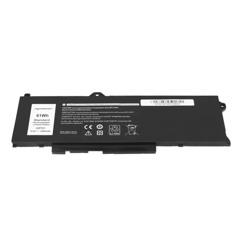 MOVANO bateria GRT01 para Dell Latitude 5421 5521 5531 Precision 3470 3561 3571 3581 - 3950 mAh (61 Wh)