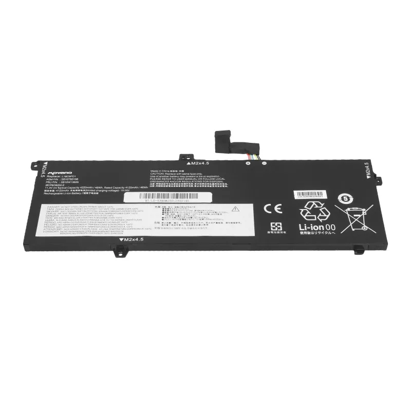 MOVANO bateria L18C6PD1 L18M6PD1 para Lenovo ThinkPad X13 X390 X395 - 4220 mAh (48 Wh)