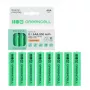 Pilhas recarregáveis GREEN CELL 8xAAA HR03 950mAh NiMH