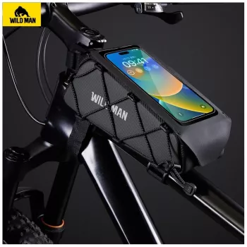 WILDMAN GX100 Bolsa de quadro para bicicleta - preto