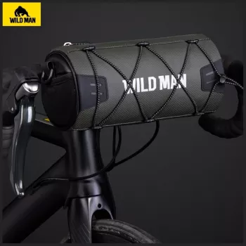 WILDMAN GX300 Bolsa de quadro para bicicleta 2L, preto