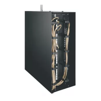Vaddio Middle Atlantic Caixa de rack para montagem na parede 4U - Preto - 19 polegadas