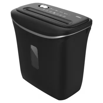 Deli E9945 Destruidora de Papel Corte Cruzado, 10 Folhas, 20L, P-4