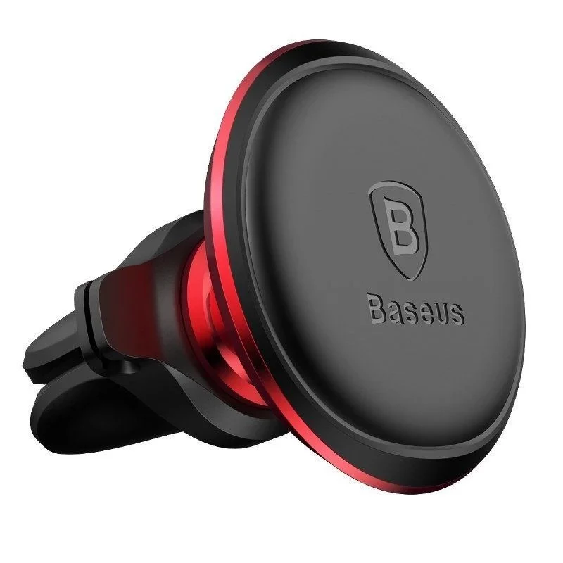 BASEUS suporte magnético para saída de ar do automóvel vermelho