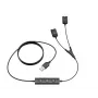 Yealink cabo Trainer USB/QD para série YHS (USB para QD) - preto