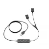 Yealink cabo Trainer USB/QD para série YHS (USB para QD) - preto