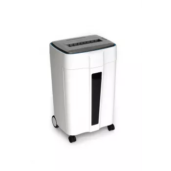 WALLNER Destruidora de documentos HD-220 C4 corte em partículas, 10 folhas, 20L, preto