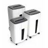 WALLNER Destruidora de documentos HD-300 C4 corte cruzado, 8 folhas, 15 L, preto
