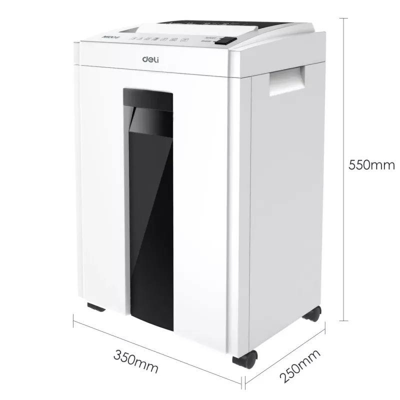 Deli ET053 Destruidora de Papel Cross-Cut, 10 Folhas, 20L, P-4
