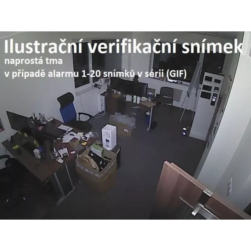 Detetor de câmara PIR Hikvision DS-PDPC12PF-EG2-WE Black AX PRO com luz branca