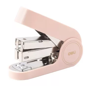 Deli Linfini EM390 Agrafador rosa para até 25 folhas