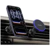 Suporte magnético para saídas de ar para smartphones USAMS, rotação 360°, preto