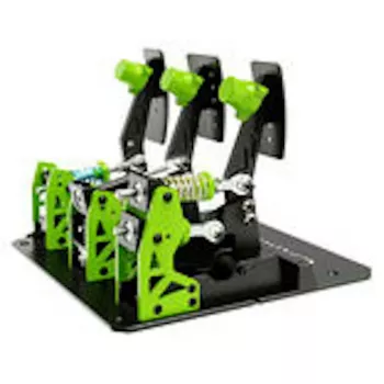 Conjunto de 2 pedais CAMMUS LC200 com travão load-cell de 200 kg e pedal do acelerador com efeito Hall