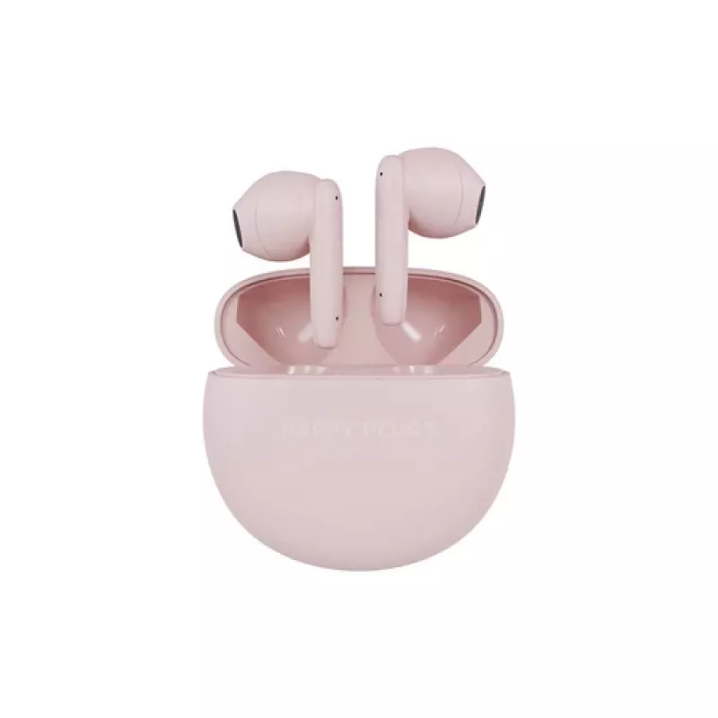 Auscultadores Happy Plugs Joy Lite True Wireless In-Ear com ENC (rosa)