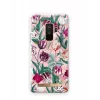 iDeal Of Sweden Capa traseira PRINTED para Samsung Galaxy S9+, 15,8 cm (6,2 polegadas), Pink Blossom, multicolor (rosa, violeta, branco)