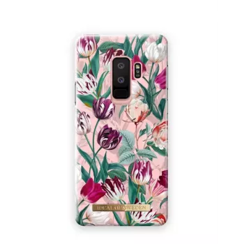 iDeal Of Sweden Capa traseira PRINTED para Samsung Galaxy S9+, 15,8 cm (6,2 polegadas), Pink Blossom, multicolor (rosa, violeta, branco)