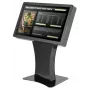 Peerless Landscape Kiosk KILH550-EUK - suporte de chão - para ecrã LCD - com fecho - preto brilhante - tamanho do ecrã: 127 cm (50 polegadas)