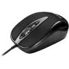 YENKEE YMS 1025 BK QUITO Rato com fio USB, ótico, 1000 DPI, 4 botões, preto