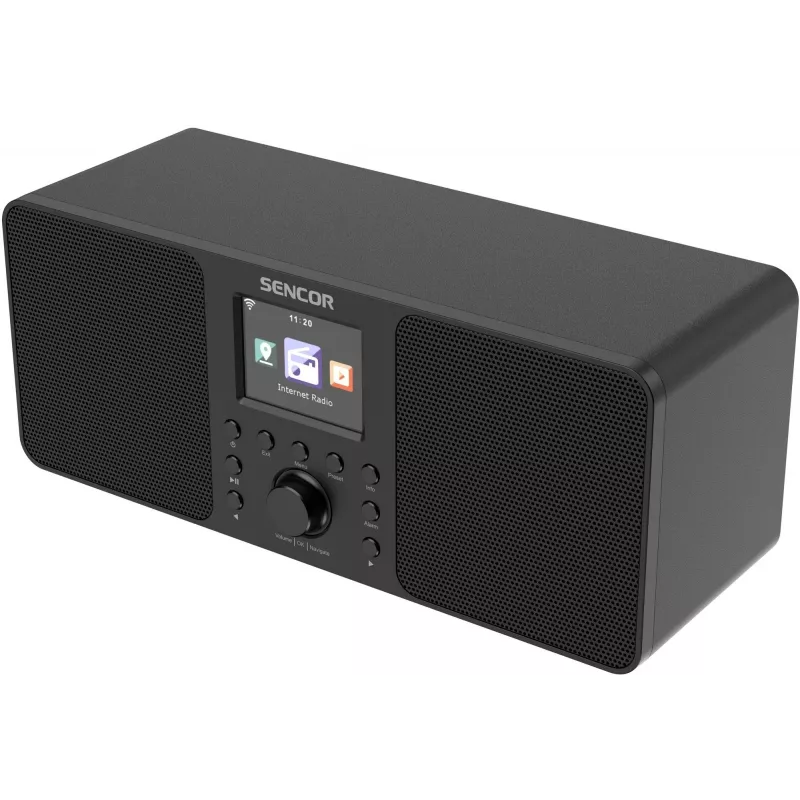 SENCOR SIR 6100WDB Rádio de internet com DAB+, FM, Wi-Fi, Bluetooth, USB, 2x10W, branco