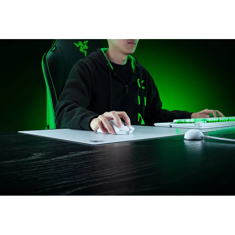 RAZER Atlas Pro - Tapete de rato gaming branco