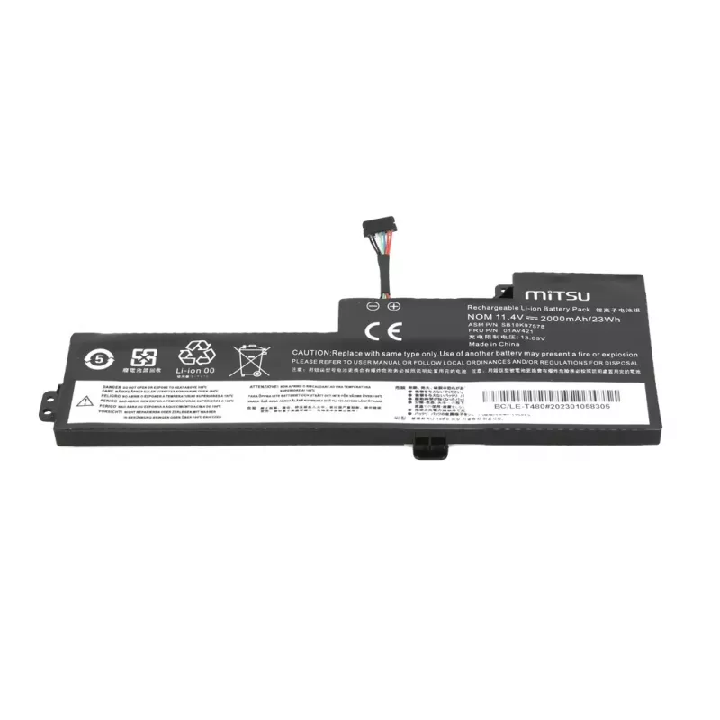 MITSU Bateria para Lenovo T470 T480 A475 A485 01AVA19