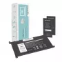 MITSU Bateria WDX0R P75F P62F P66F T2JX4 WDXOR para Dell - 3400 mAh (39 Wh)
