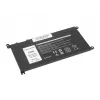 MITSU Bateria WDX0R P75F P62F P66F T2JX4 WDXOR para Dell - 3400 mAh (39 Wh)