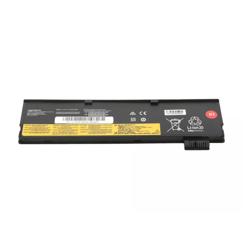MITSU Bateria SB10K97582 para Lenovo ThinkPad T470 T570 - 2140 mAh (24 Wh)