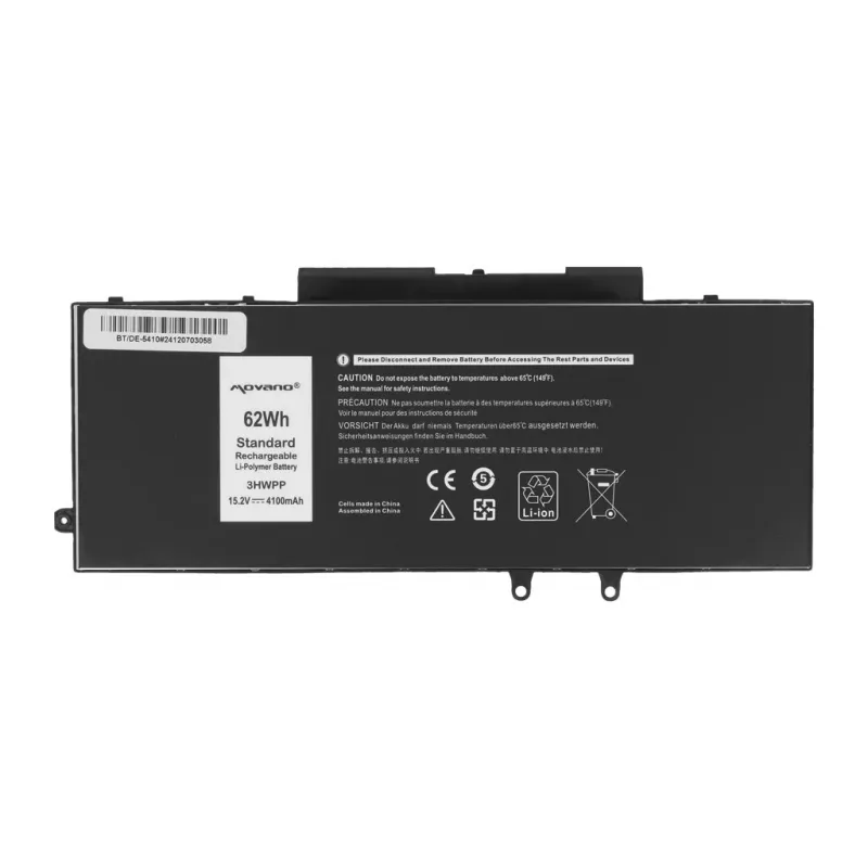 MITSU Bateria 3HWPP para Dell Latitude 5401 5410 5501 5510 - 4100 mAh (62 Wh)