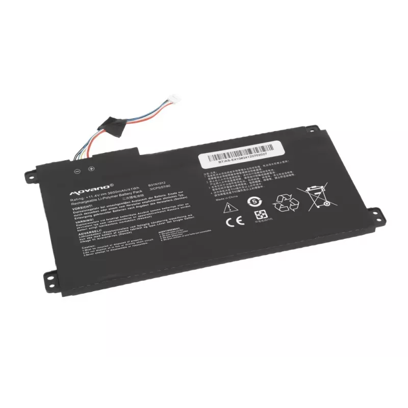 MITSU Bateria B31N1912 C31N1912 para Asus E410MA L410MA - 3600 mAh (41 Wh)