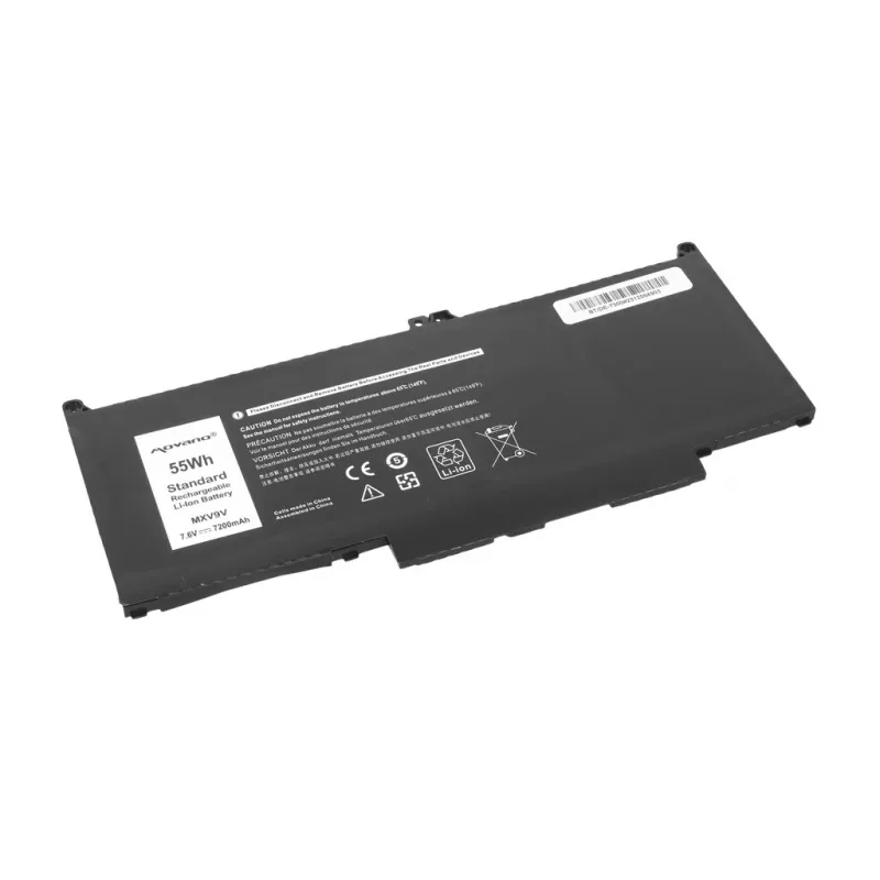 MITSU Bateria MXV9V para Dell Latitude 5300 5310 7300 7400 - 7200 mAh (55 Wh)