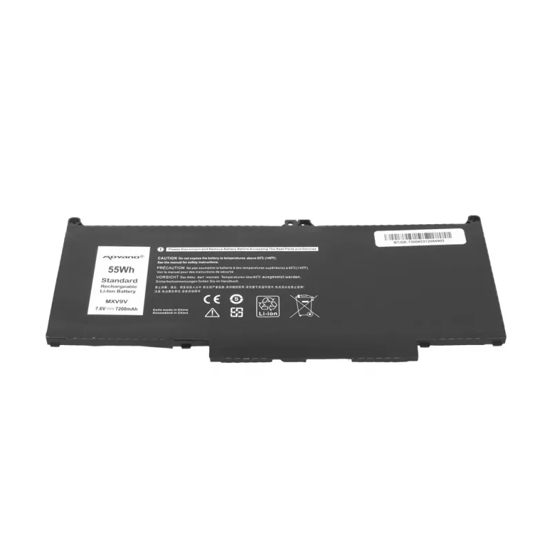 MITSU Bateria MXV9V para Dell Latitude 5300 5310 7300 7400 - 7200 mAh (55 Wh)