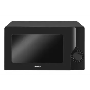 AMICA Micro-ondas AMGF17M2B com grelhador, 17L, 700W, preto