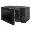 AMICA Micro-ondas AMGF17M2B com grelhador, 17L, 700W, preto