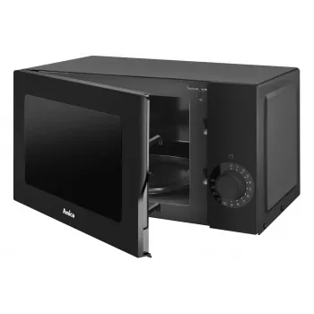 AMICA Micro-ondas AMGF17M2B com grelhador, 17L, 700W, preto
