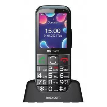 MAXCOM MM724L Comfort Telemóvel 4G, preto