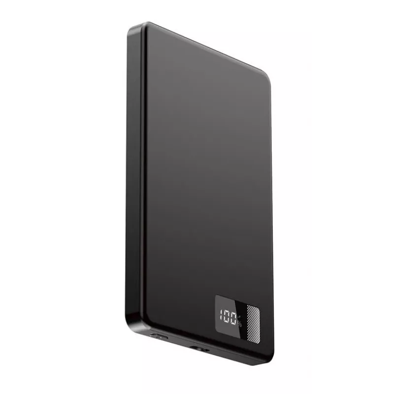 GEMBIRD PB05-WPC15M-LCD-01 power bank magnética sem fios 5000mAh 15W LCD preto