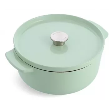 KitchenAid assadeira em ferro fundido esmaltado 26 cm, pistácio