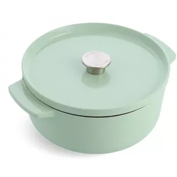 KitchenAid assadeira em ferro fundido esmaltado 26 cm, pistácio