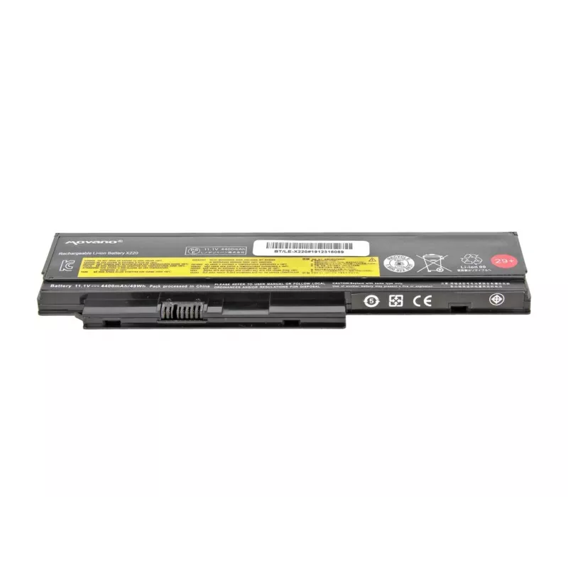 MOVANO Bateria 42T4865 para Lenovo X220 X220i X220s X220T - 4400 mAh (48 Wh)