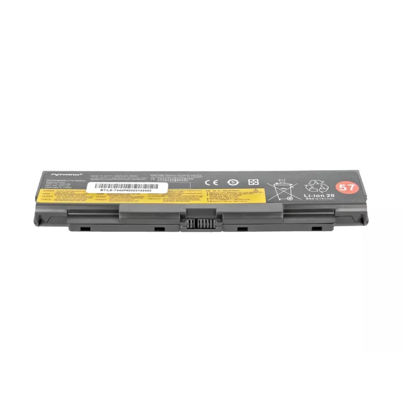Bateria MOVANO 45N1153 para Lenovo ThinkPad W540 L540 T440P - 4400 mAh (48 Wh)