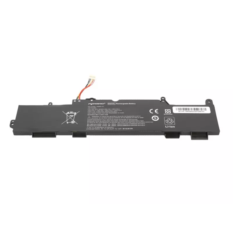 Bateria MOVANO SS03XL para HP EliteBook 735 745 840 G5 G6 - 4100 mAh (47 Wh)