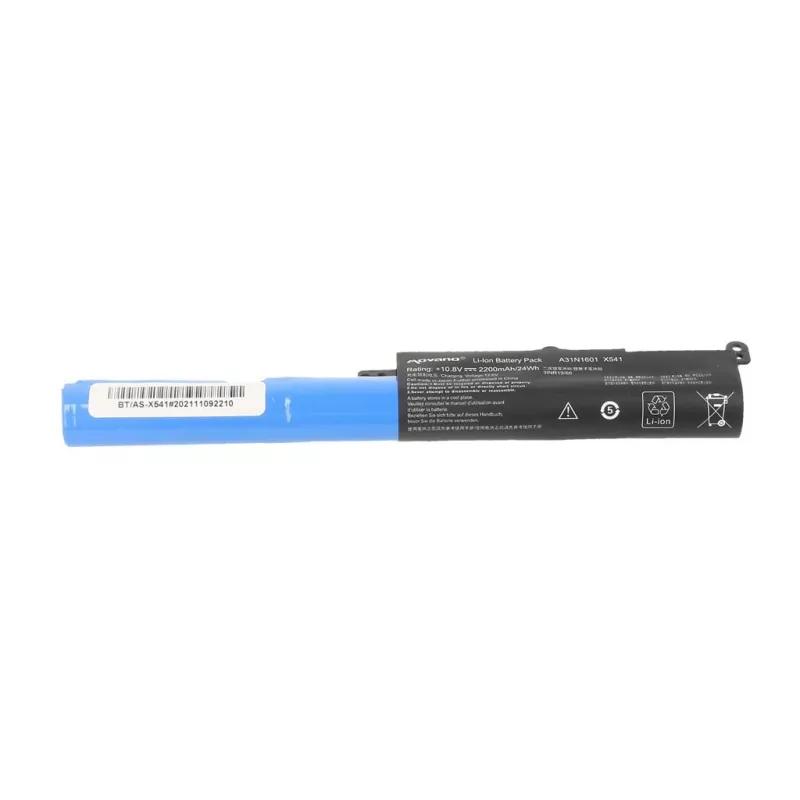 Bateria MOVANO A31N1601 para Asus X541 R541 R541N R541S - 2200 mAh (24 Wh)